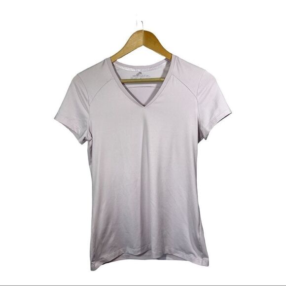 Nike Tops - NIKE GOLF Women’s Dri-Fit V-Neck Short Sleeve Athletic Top Purple Size Small